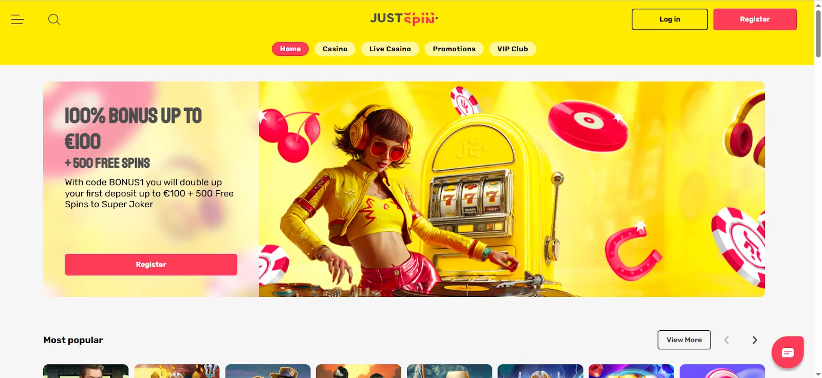 Justspin Casino