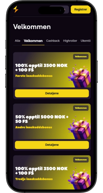 Welcome bonus Zoome