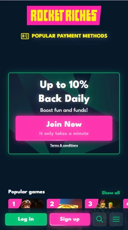 Rocket Riches Casino